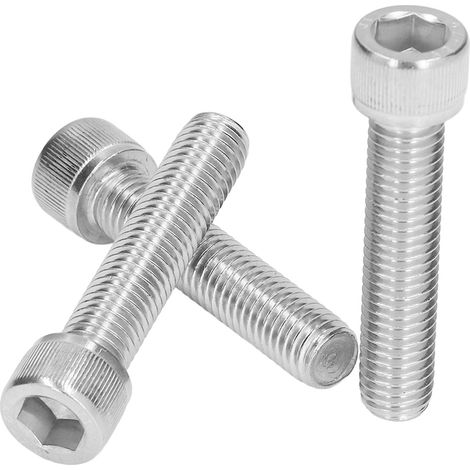 20 vis à tête cylindrique creuse à gros filetage A2-70 en acier inoxydable M12x1,75 DIN 912M12x60 (1/5)