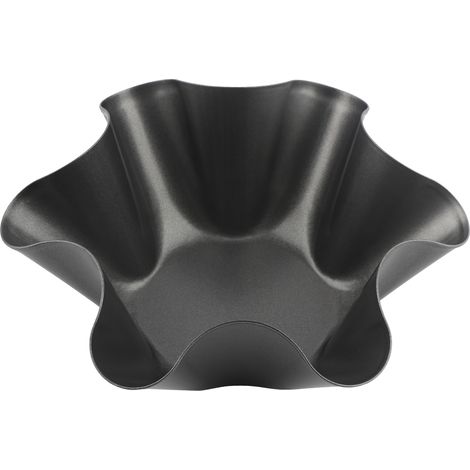 Plaque de cuisson antiadhésive en acier au carbone en forme de fleur, pour biscuits, gâteaux et muffins. (1/4)