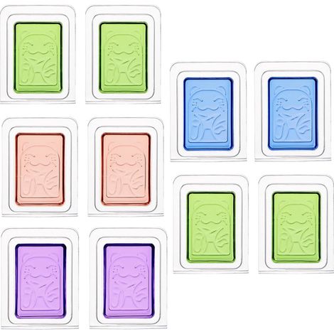 10 Pièces Désodorisant à Coller pour Poubelles,Auto-Adhésif Motif Chat Parfum Autocollant,Diffuse du Parfum Frais,Pour Salle de Bain Toilette Armoire à Chaussure Penderie,Durée Longue Souffle de Baies (1/5)