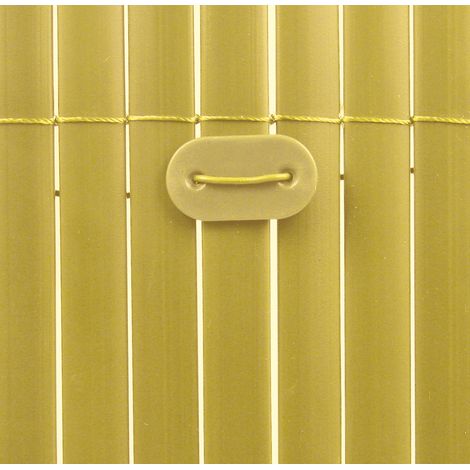 Nortene – Kit de fixation pour grillage 3,3 x 18 mm – Matériau PE – Traitement anti-UV – Naturel – Pour bois dur