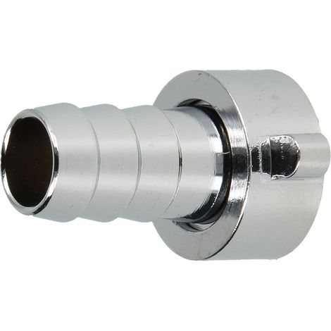 Raccord pour flexible 1/2’’ FF x embout 1/2'' laiton chromé