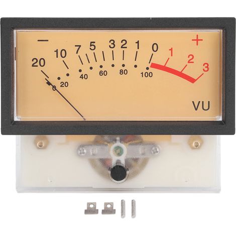 Flaches 12V-Röhrenverstärker-VU-Meter, hohe Präzision 40mA, hoher Innenwiderstand für die Entladung. (1/5)