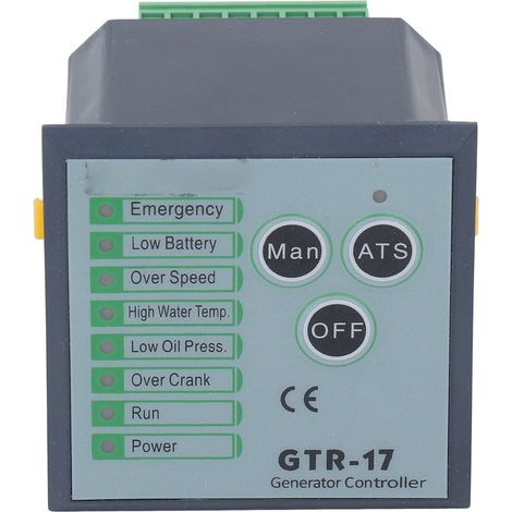 Module de contrôleur de générateur 2 modes de contrôle indicateur LED groupe électrogène programmable 5-300VAC (1/5)