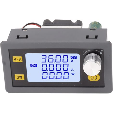 Convertisseur DC-DC Buck Boost automatique avec affichage numérique, protection contre les surtensions, module d'alimentation réglable 80 W