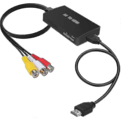 Convertisseur AV composite pour PS2, Xbox et N64 avec câble d'alimentation USB. (1/5)