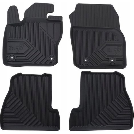 Alfombrillas de goma para Ford Focus MK3 2010-2018, canales 77 (1/5)
