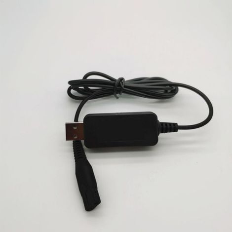 Câble De Prise USB - Adaptateur Électrique Pour Rasoirs - 4 3 V - Compatible S300 S301 S302 S311 S331 S520 S530 - 1 Pièce (1/5)
