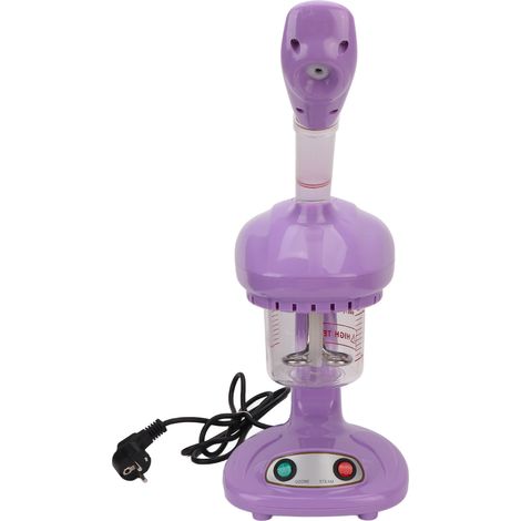 Fer à vapeur pour visage Nano Brume Chaude Nettoyage Profond Points Noirs Violet Appareil de Beauté Hydratant 220V Prise UE (1/5)