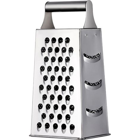 Râpe - Coupe-légumes Multifonction - Pour Salade Frites Légumes Fromage Chocolat - 5 Fonctions (Râper Trancher Râper fin Émincer Zester) - 1 Pièce (1/5)