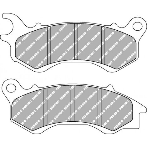 Plaquette de frein Ferodo pour scooter Honda 110 Nhx Lead 2010 à (1/2)