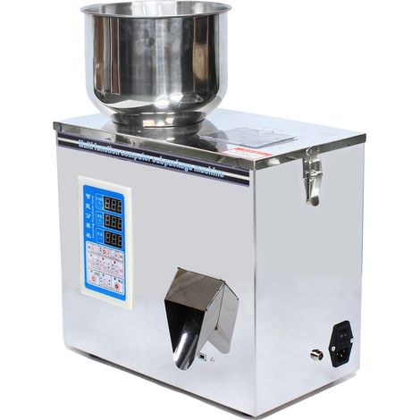 Machine de remplissage automatique de petites granulés, affichage numérique LCD, acier inoxydable de haute qualité (1/5)