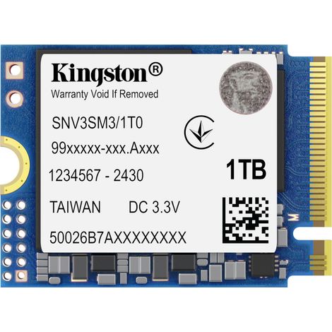 Kingston Technology 1000G NV3 M.2 2230 NVMe SSD (1/4)