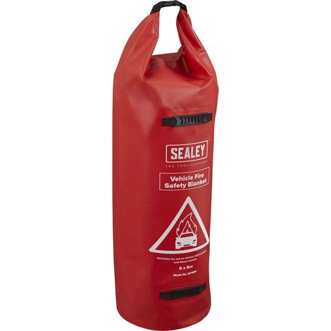 Sealey EV1000 Vehicle Fire Safety Blanket - PU Coated 6 x 8m (1/5)