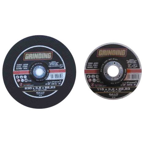 Disque minidisque de meule abrasive pour la coupe du fer mm 115x3,2x22 flex