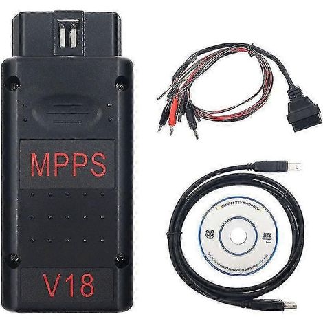 Outil de diagnostic MPPS V18 pour le codage des véhicules avec câble de dérivation (1/4)