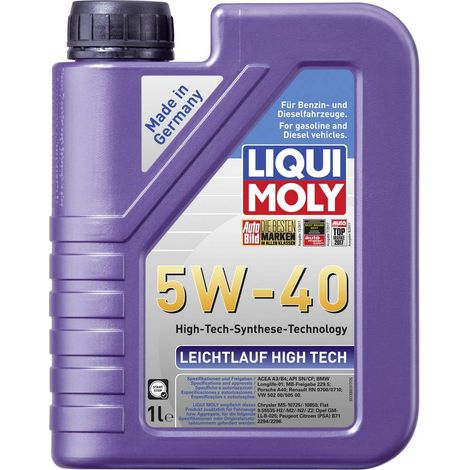Liqui Moly LEICHTLAUF HIGH TECH 5W-40 3863 Olio motore 1 l