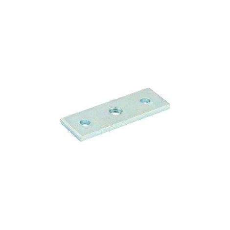 Supporto piatto 47645M8 acciaio zincato