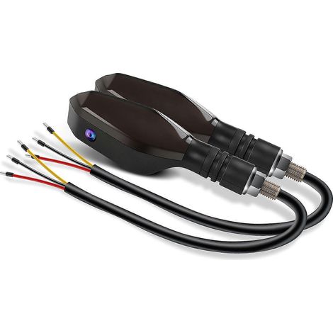 1 paire de clignotants de rechange avec projecteurs, 27 modes d'éclairage, LED multicolores (1/5)