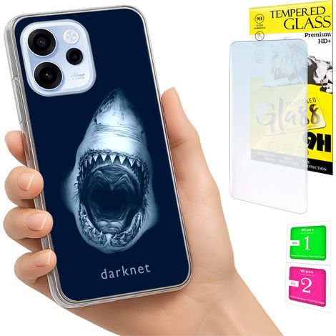 Schutzhülle für Oppo Reno 15F / 15F FS: Fotoschutzhülle, Rückseite + 9H-Glas (1/5)