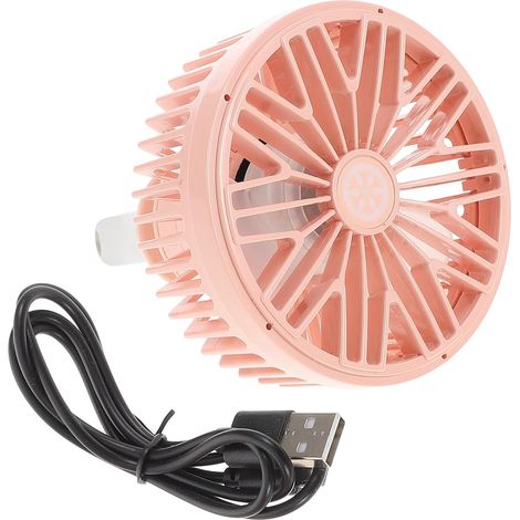 Ventilateur de Voiture USB Portable et Silencieux en Abs pour