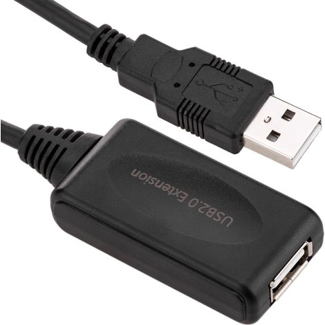 BeMatik - Câble extension USB 2.0 5m A-male à A-femelle (1/5)