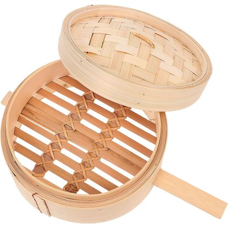 Ensemble de paniers vapeur à 18 étages avec couvercle pour la cuisine asiatique – Cuisson à la vapeur de brioches, légumes et riz (1/5)