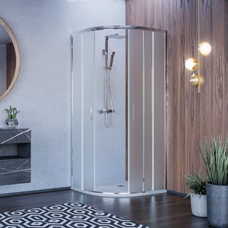 Box doccia semicircolare opaco 80x80 90x90 h195 6mm icon, misura 90x90 (1/5)