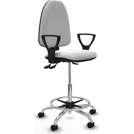 Piqueras y Crespo Silla Aýna blanca regulable escritorio