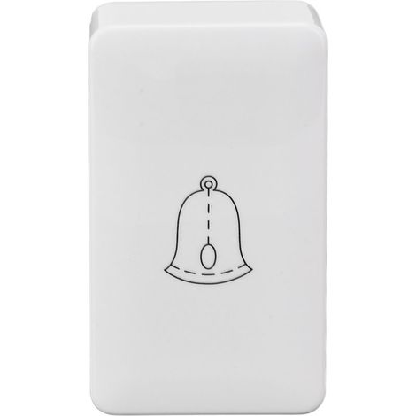 Sonnette filaire, sonnette de bienvenue avec un son cristallin, conception mécanique, convient aux maisons, bureaux et hôtels, 220V (1/5)
