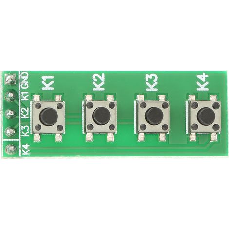 Universell einsetzbares 4-Tasten-Drucktaster-Modul-Tastaturmodul (1/5)