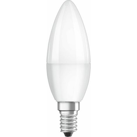Litecraft Light Bulb 4.9W E14 Small Edison Screw Candle Warm White LED - White