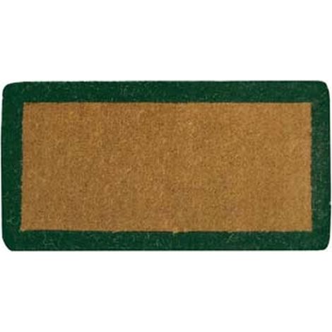 Zerbino Imperiale A Fascia Verde Spessore Mm.38 - cm.35x70, spessore mm.38