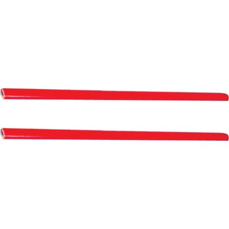48 x MATITA P/FALEGNAME 250 MM ROSSO 82480