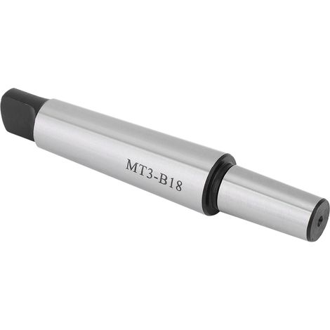 Mandrin de perçage MT3-B18 avec connecteur de maintien d'outil à cône Morse à extrémité libre (1/5)