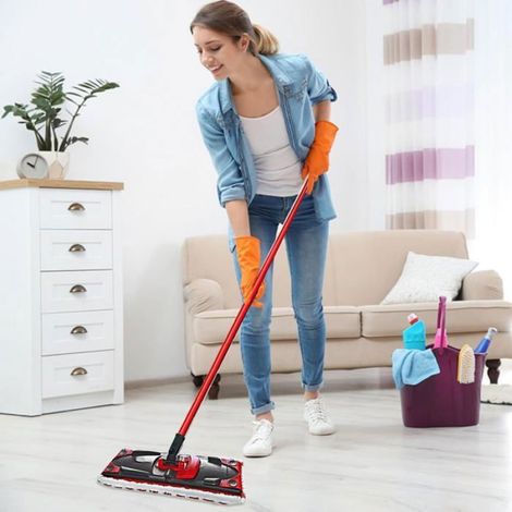 3 Pièces Serpillere Recharge pour Vileda Balai Microfibre Kit, pour Vileda Ultramax Mop 2 en 1 Absorbante Recharge (1/5)