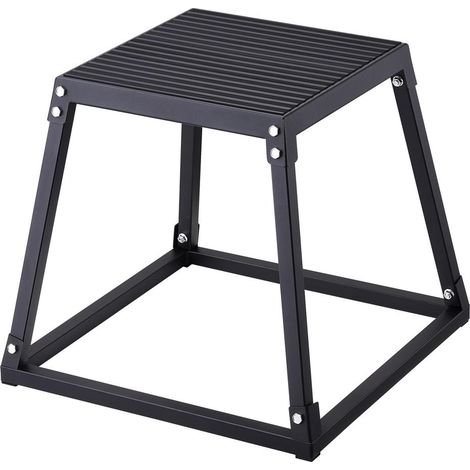 Montage Facile Boîte de Pliométrie 458 mm Plateforme de Saut Antidérapante pour Entraînement Fitness Musculation (1/5)