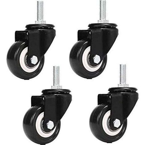 Supports de charge Support meubles/chariots 4pcs M8x25mm, 240kg, PU Monteurs de meubles, propriétaires de chariots (1/4)