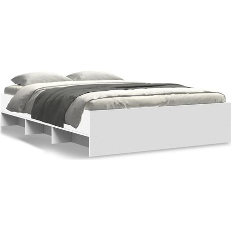 Maison Exclusive - Giroletto Bianco 140x190 cm in Legno Multistrato (1/5)
