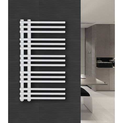 Badheizkörper CANVAS in 160 x 60 cm (Mittelanschluss, weiß)