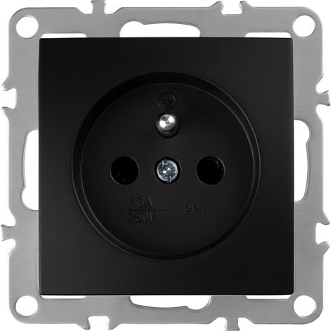 Toolight Single Grounded Socket Oste Jnh001-g Black (1/5)