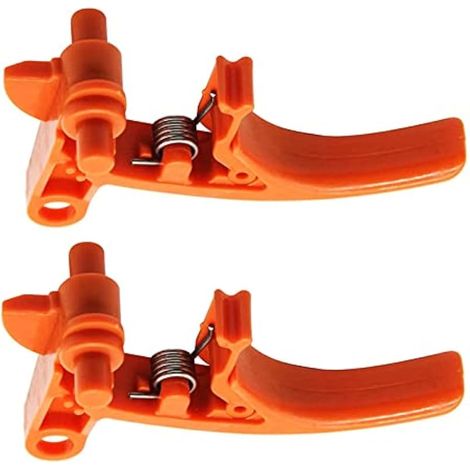 Déclencheur d'accélérateur 4140 180 1500 pour Stihl FS38 FS45 FS55 FS55R FS55RC FS38 FS45 FS46 HL45 FC55 KM55 KM55C KM55R Débroussailleuse 4140 182 10000 Lot de 2 (1/4)