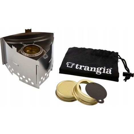 COCINA DE VIAJE TRANGIA: QUEMADOR CON TAPA