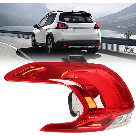 OEM-Referenz: 9678074280 Gebogene äußere Rückleuchte, linke Seite, für Peugeot 2008 2013-2019 (übergroß) (1/5)