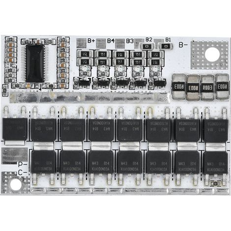 Carte De Protection Batterie Lithium 12V 100A Avec Équilibrage Pour Système Stockage Énergie Lot De 1 (1/5)