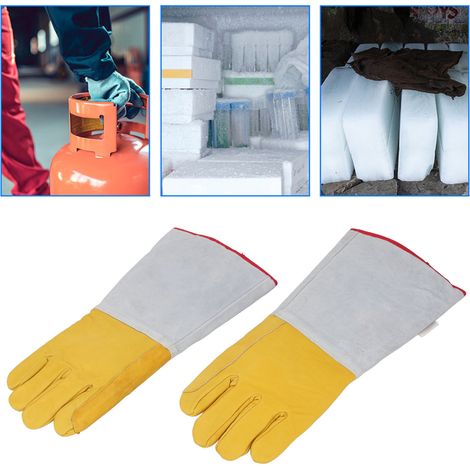 Gants de 40 cm résistants aux basses températures pour l'azote liquide, gants de remplissage de gaz pour chambres froides, gants de protection contre les engelures, gants de protection contre le froid (1/5)