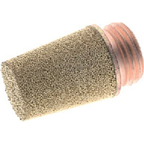 Silencieux pneumatique RS PRO, Fileté, en Laiton 10bar (1/2)