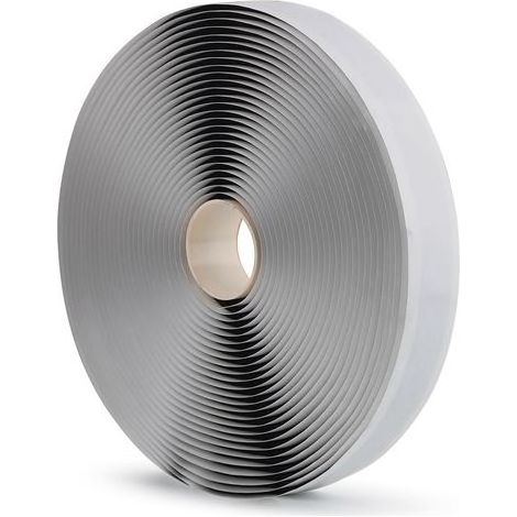Ruban d'étanchéité noir auto-adhésif en butyle (20 mm de large x 2 mm d'épaisseur x 20 mètres de long) adapté à la réparation des camping-cars, à l'étanchéité des vitres et à l'étanchéité des toitures (1/5)