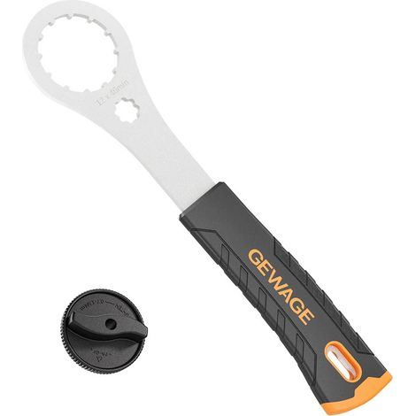 Chiave per movimento centrale bicicletta GEWAGE GE104BB 12x46mm per dado pedivella (1/4)
