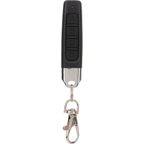 Télécommande de clonage 433,92MHz avec porte-clés, bouton d'apprentissage pour ouverture de porte de garage, portail de voiture, lumière LED (1/5)