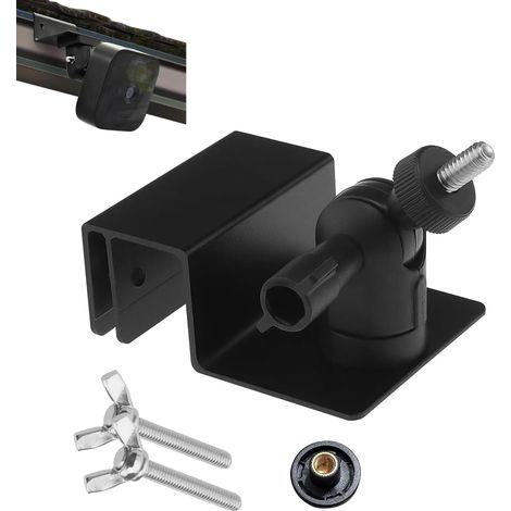 Support de gouttière pour caméra Outdoor (4ème génération) et caméra XT/XT2, arceau en aluminium réglable à 360 °, accessoire pour caméra Mini/Mini 2, noir (1/5)